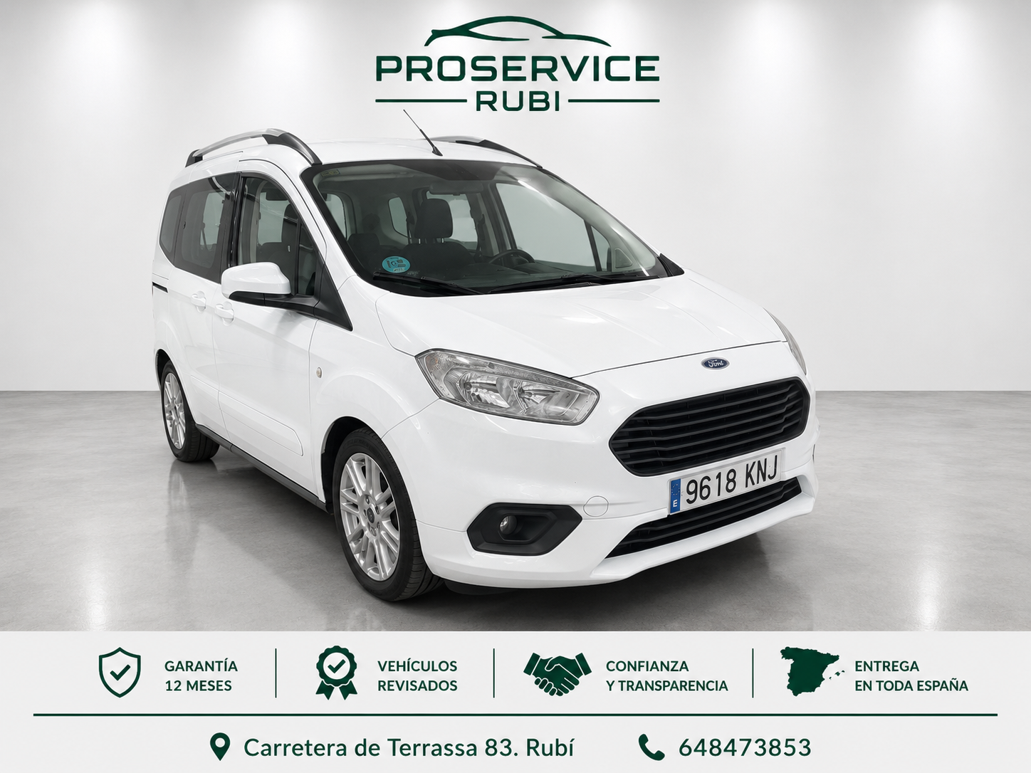 FORD TOURNEO 1.0 100CV ACABADO TITANIU,
