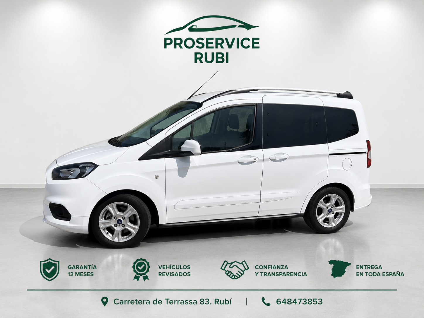 FORD TOURNEO 1.0 100CV ACABADO TITANIU, 8