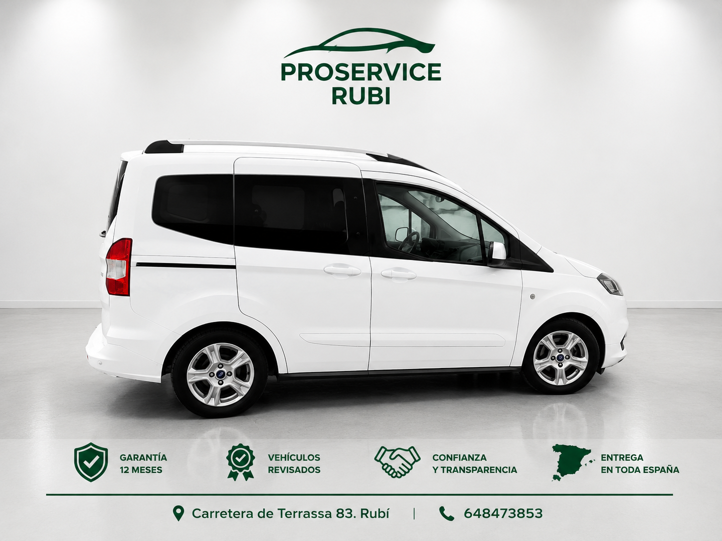 FORD TOURNEO 1.0 100CV ACABADO TITANIU, 11