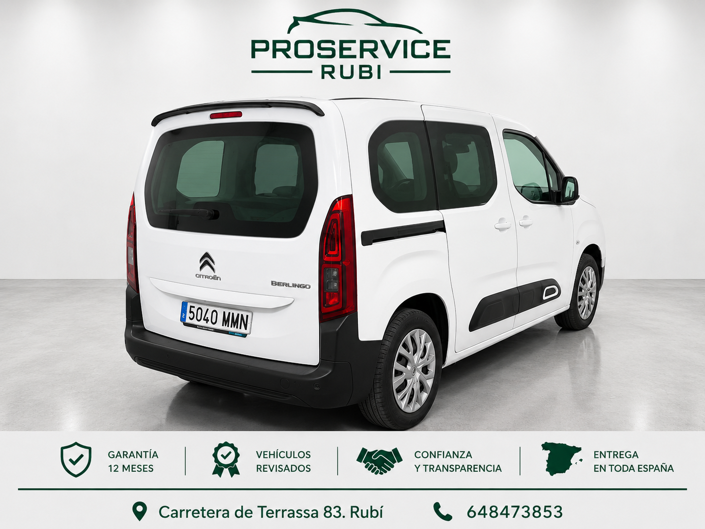 CITROEN BERLINGO HDI 102CV ACABADO FEEL