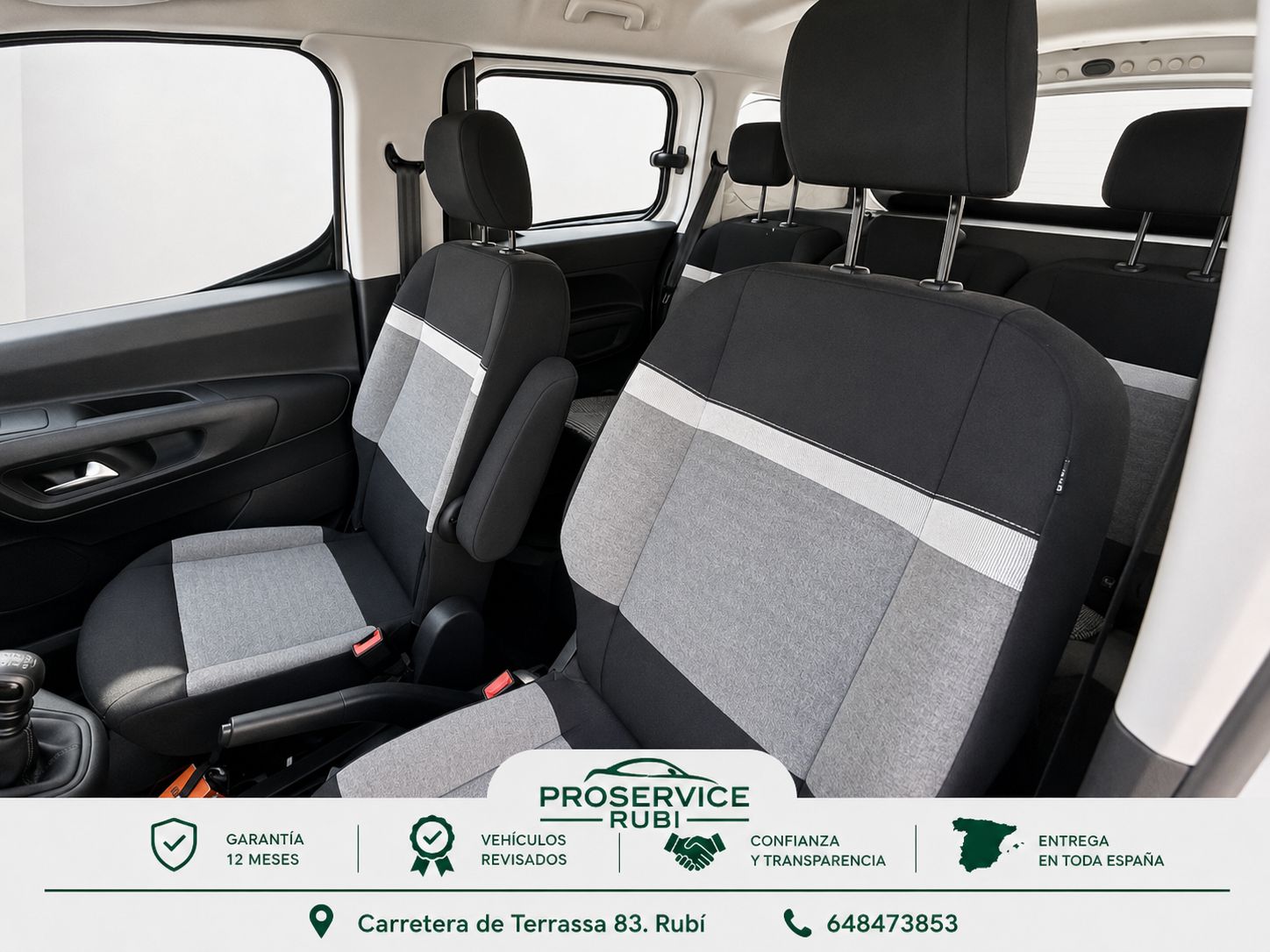 CITROEN BERLINGO HDI 102CV ACABADO FEEL 2