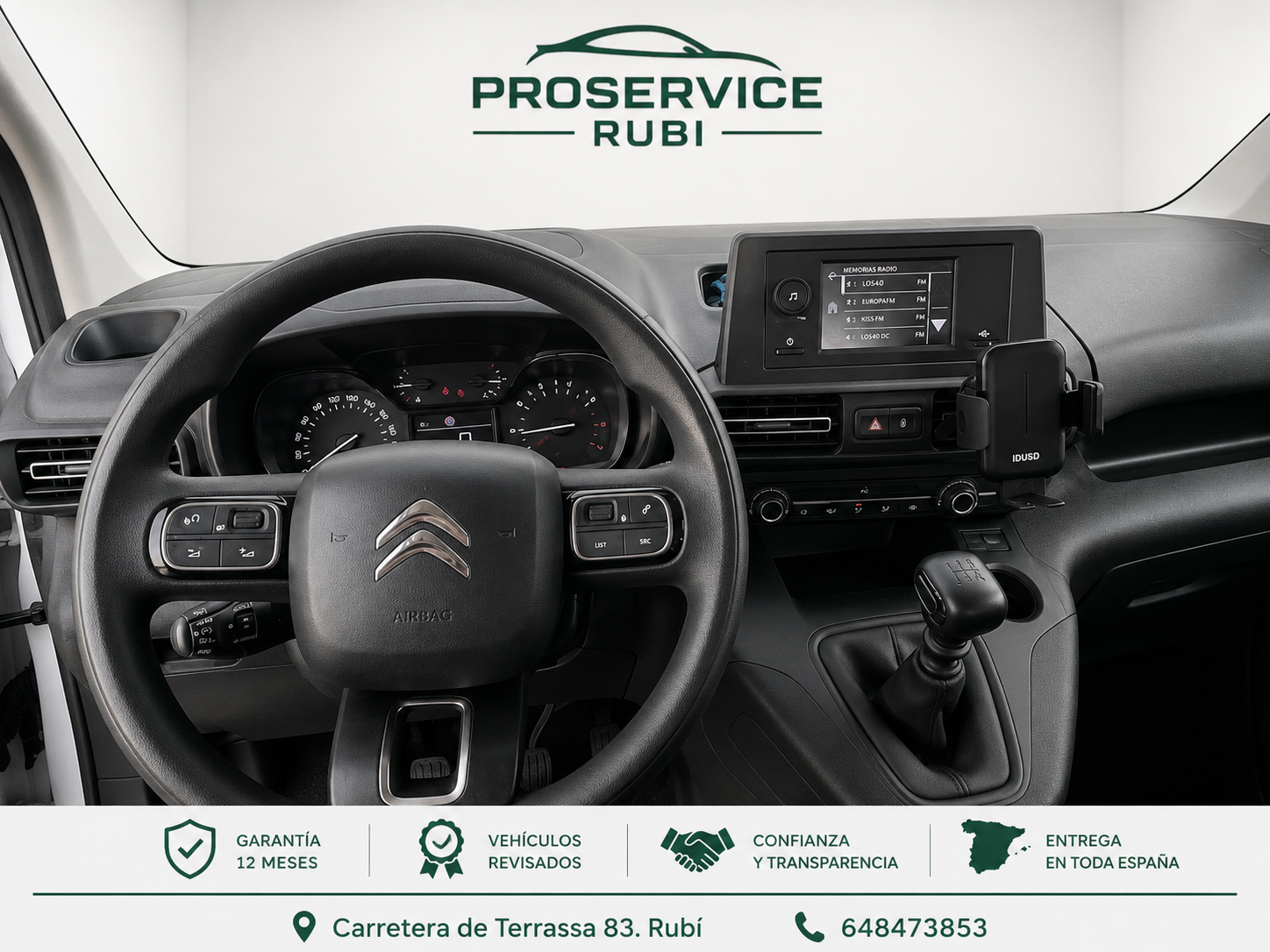 CITROEN BERLINGO HDI 102CV ACABADO FEEL 3