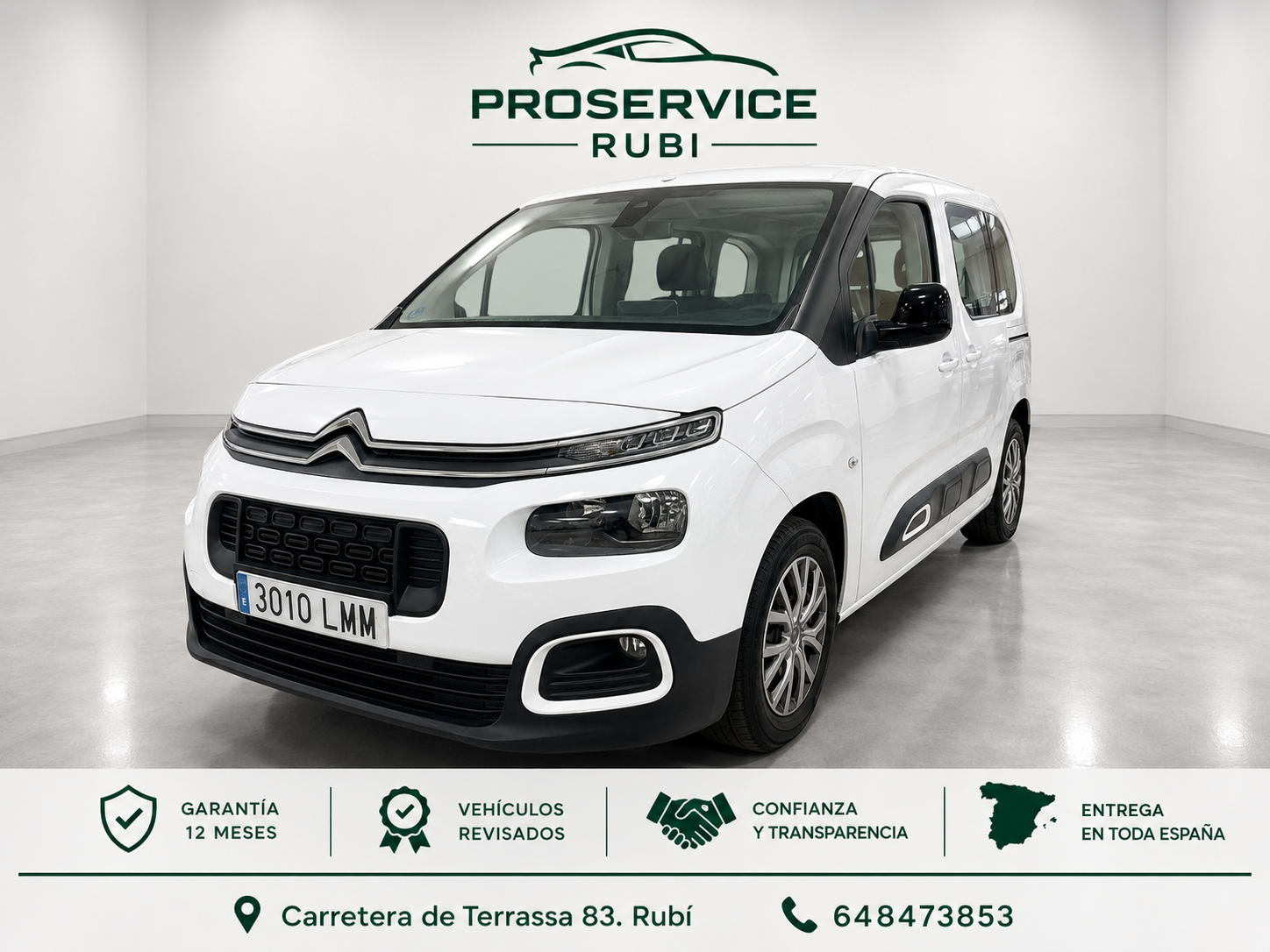 CITROEN BERLINGO HDI 102CV ACABADO FEEL 5