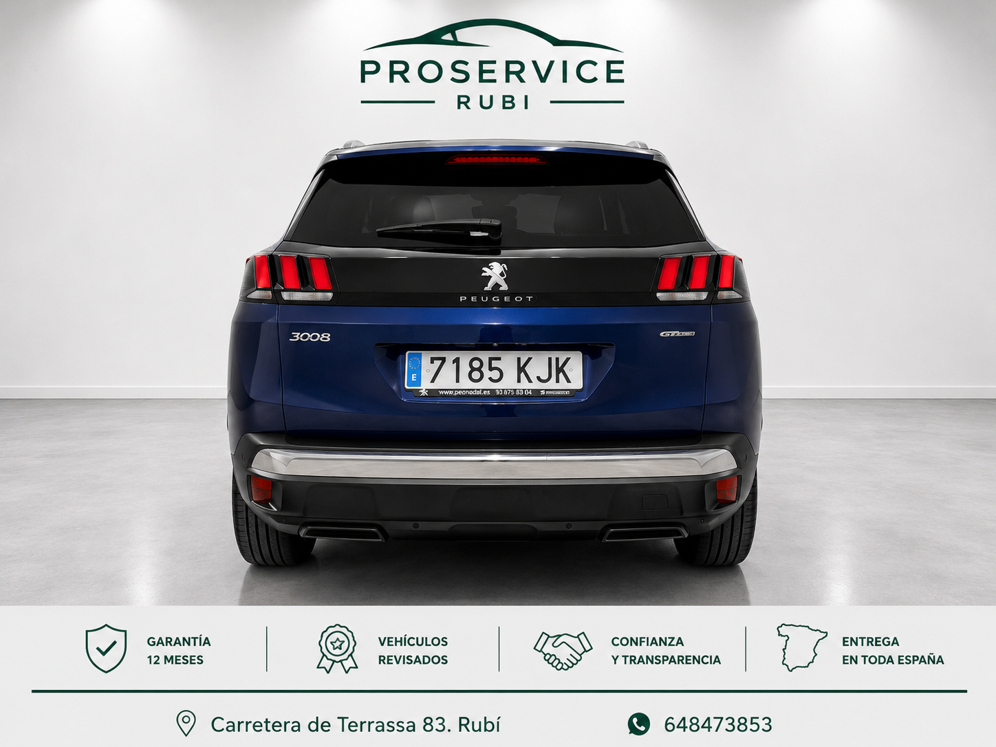 PEUGEOT 3008 1.2 130cv gasolina gt line 5