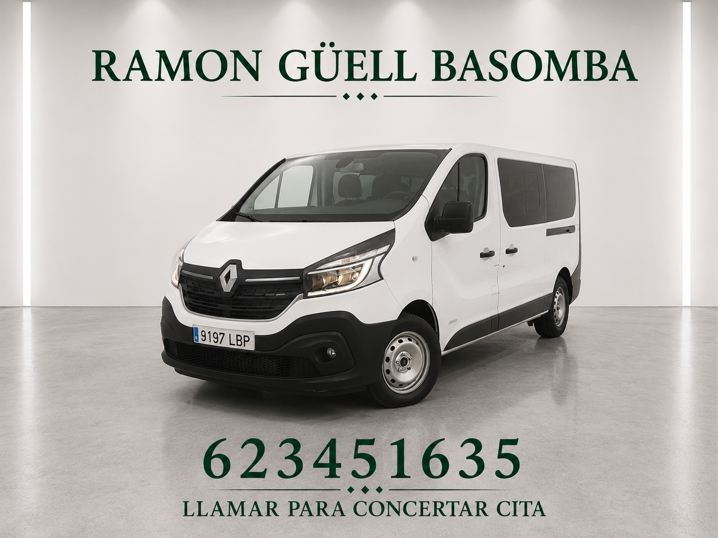 RENAULT TRAFIC 120CV DIESEL 9 PLAZAS