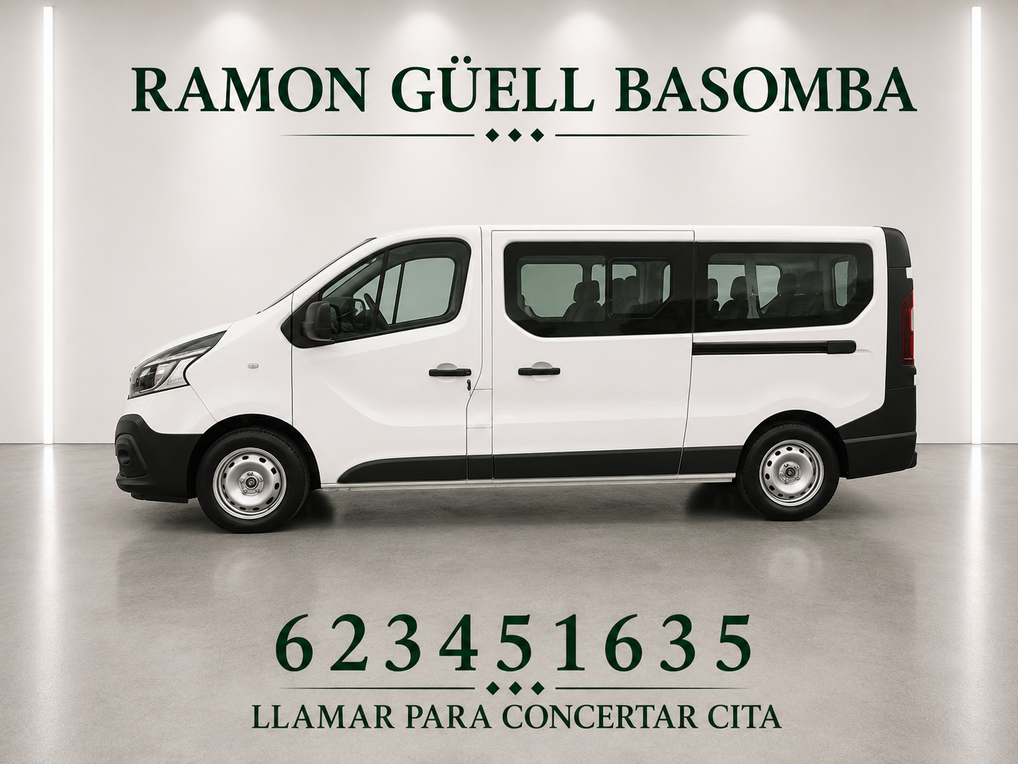 RENAULT TRAFIC 120CV DIESEL 9 PLAZAS 8