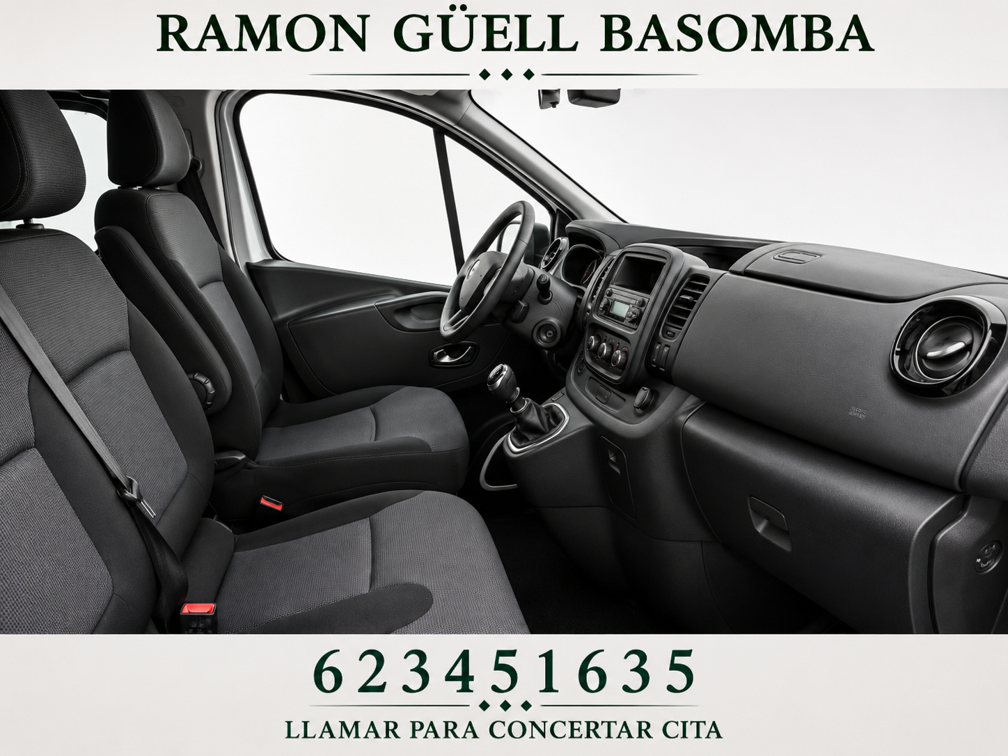 RENAULT TRAFIC 120CV DIESEL 9 PLAZAS 7