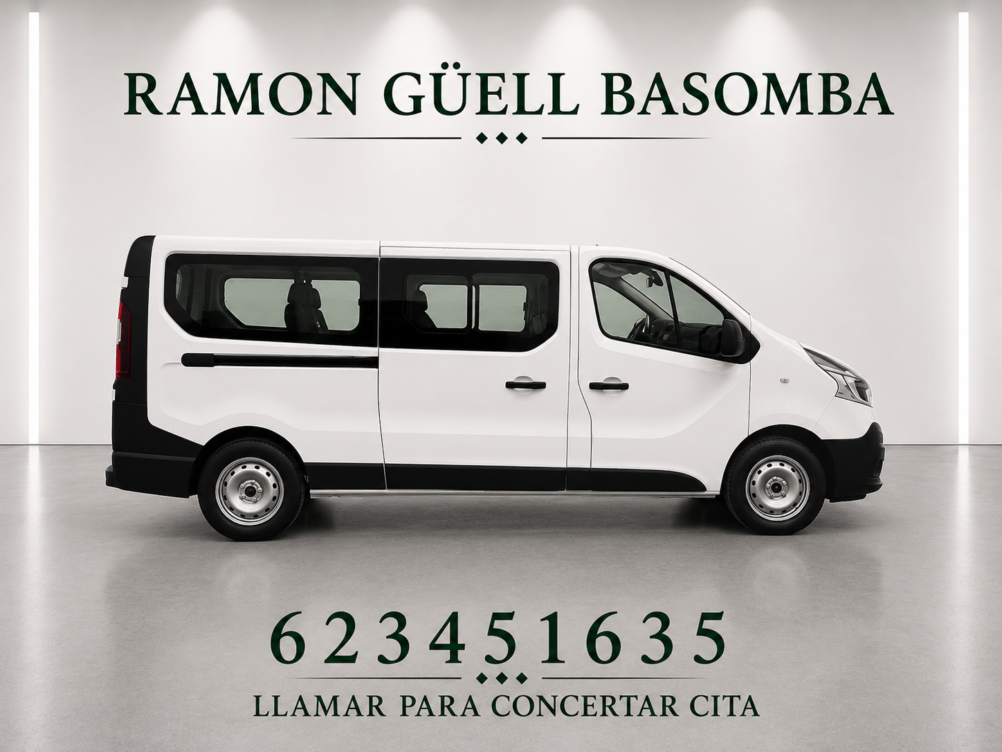 RENAULT TRAFIC 120CV DIESEL 9 PLAZAS 10
