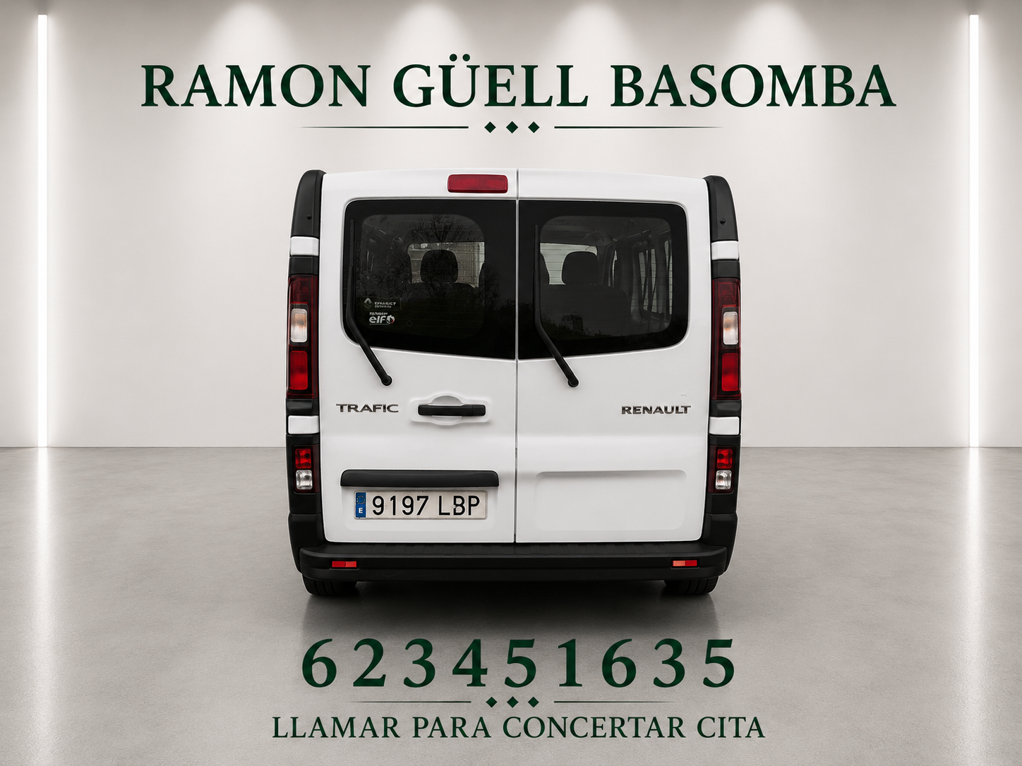 RENAULT TRAFIC 120CV DIESEL 9 PLAZAS 14