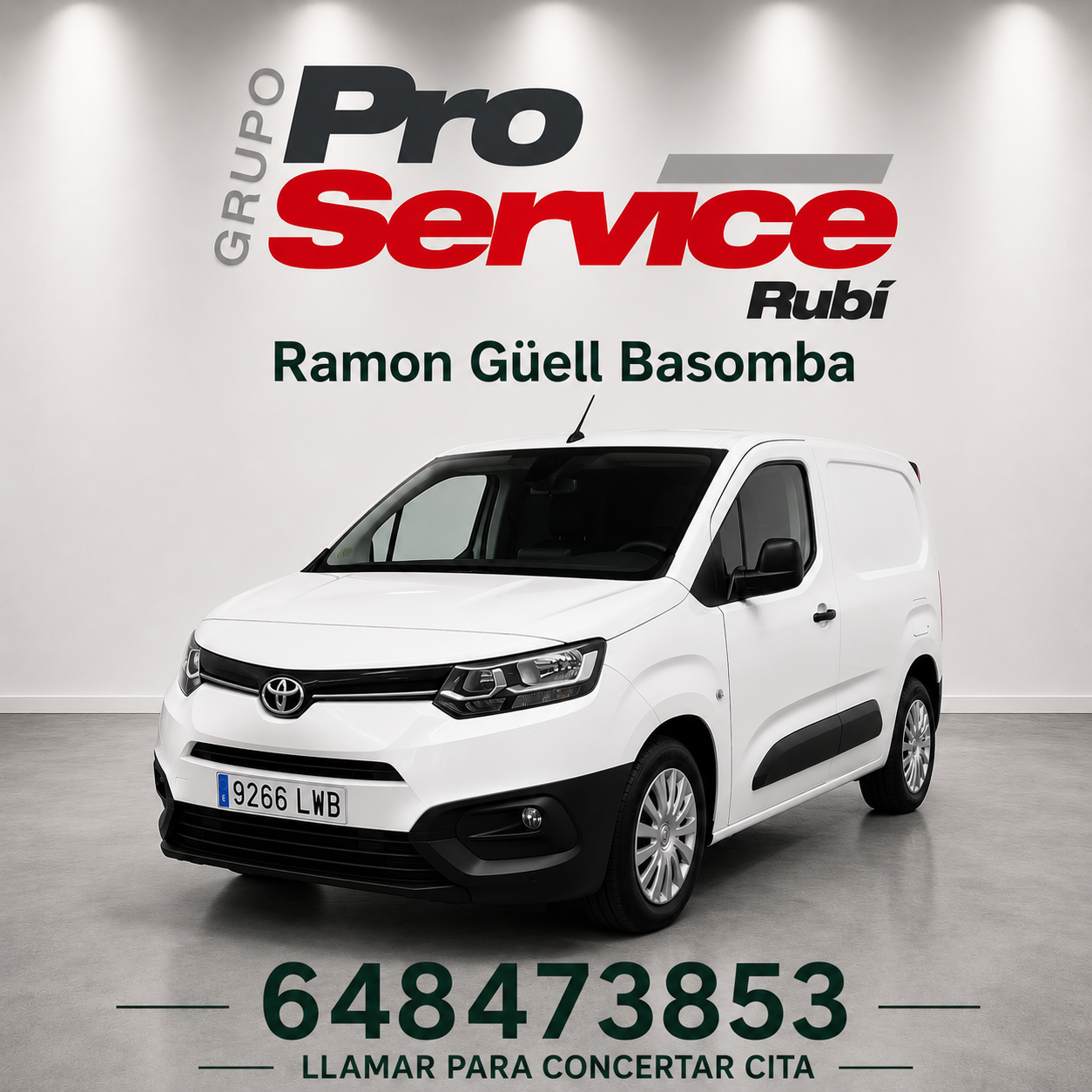 TOYOTA PROACE CITY 1,5D 75KW 100CV FURGON TRES PLAZAS