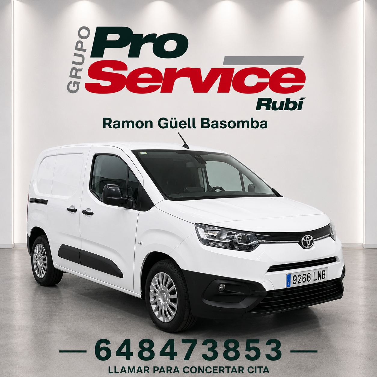 TOYOTA PROACE CITY 1,5D 75KW 100CV FURGON TRES PLAZAS 2