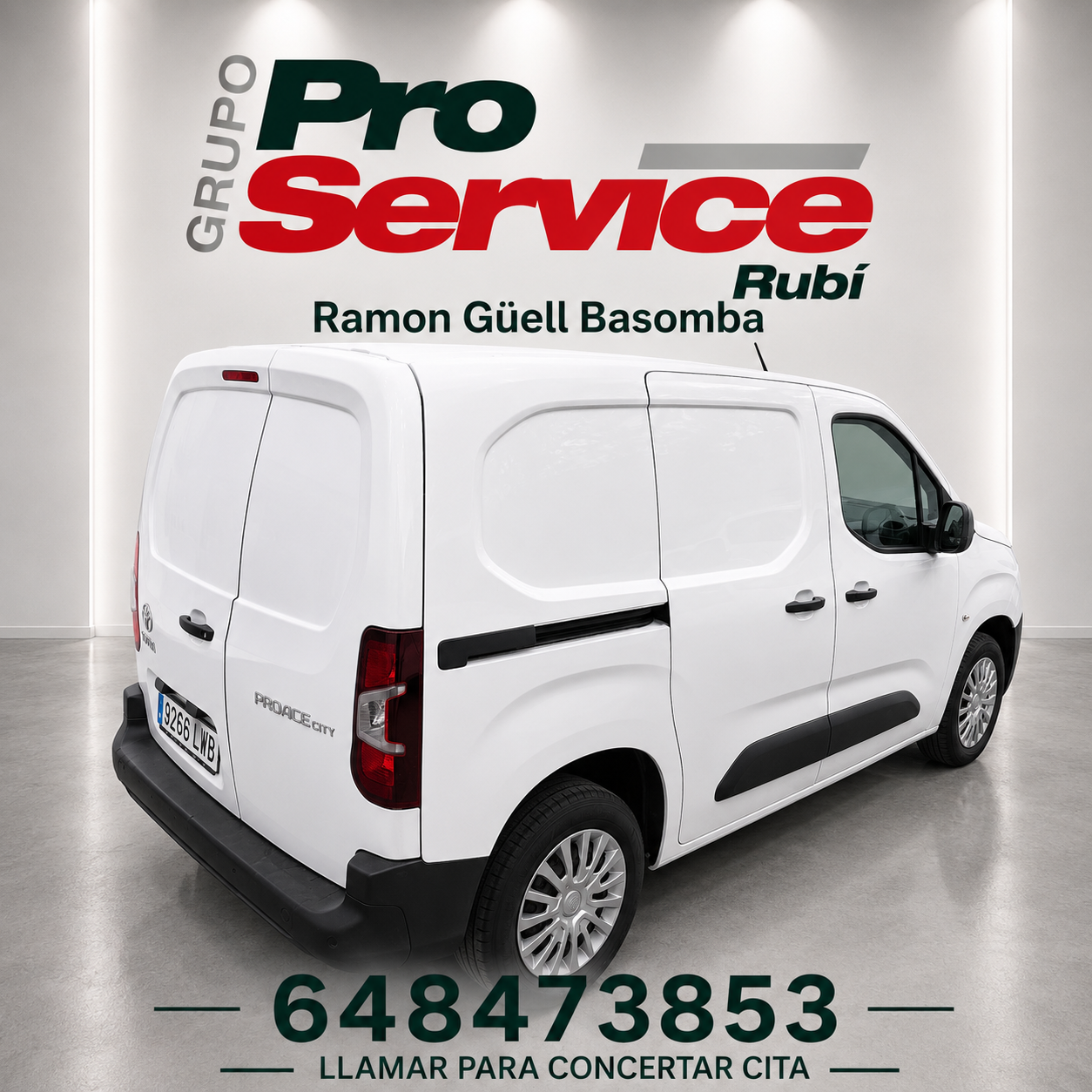 TOYOTA PROACE CITY 1,5D 75KW 100CV FURGON TRES PLAZAS 5
