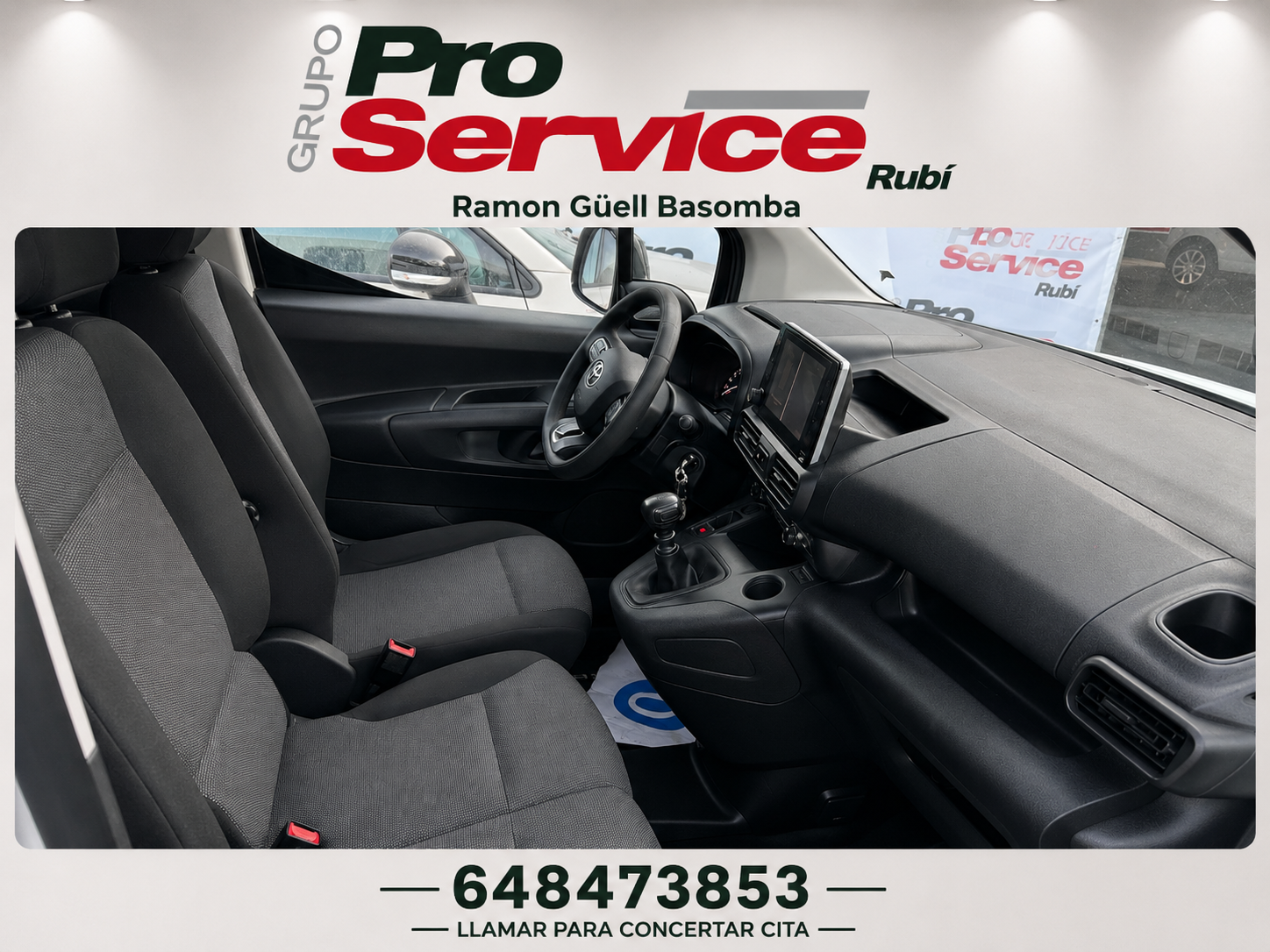 TOYOTA PROACE CITY 1,5D 75KW 100CV FURGON TRES PLAZAS 9